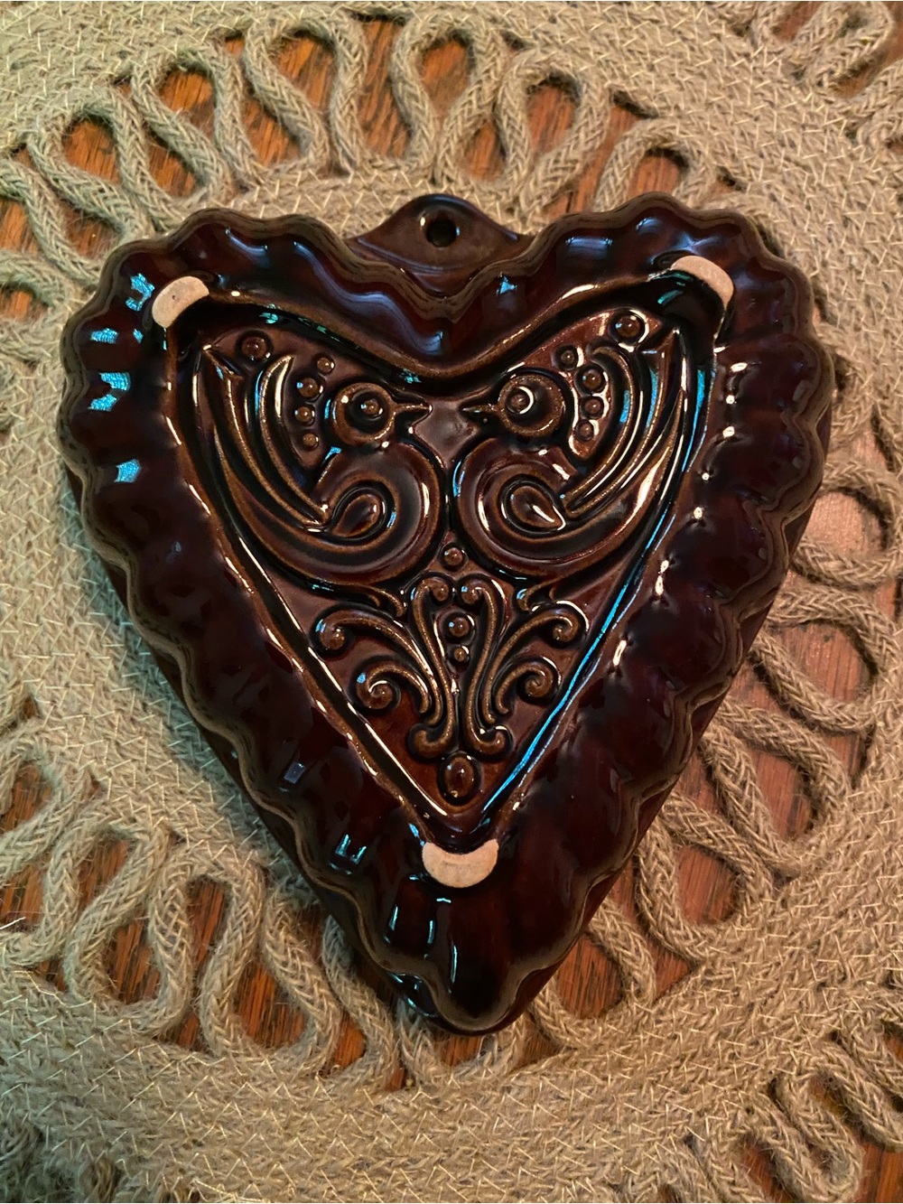 Vtg. Ceramic Baking Mold